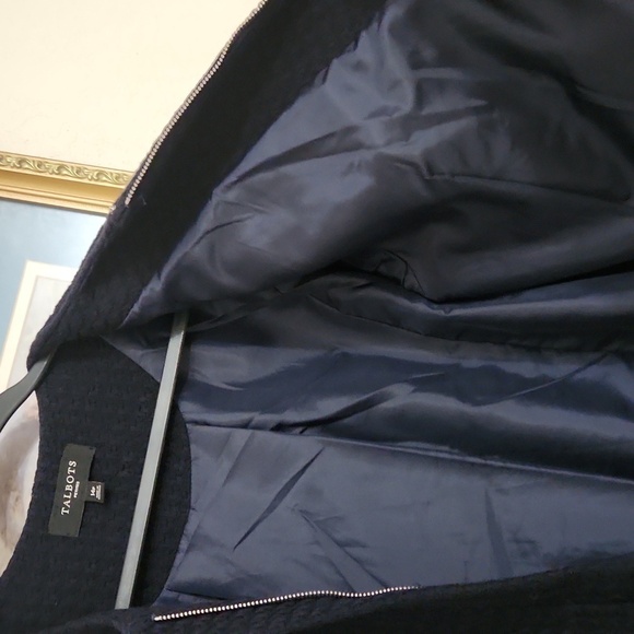 Talbots Knit Jacket Size 14 Petite Contemporary Career Formal Sophisticated - Picture 8 of 16